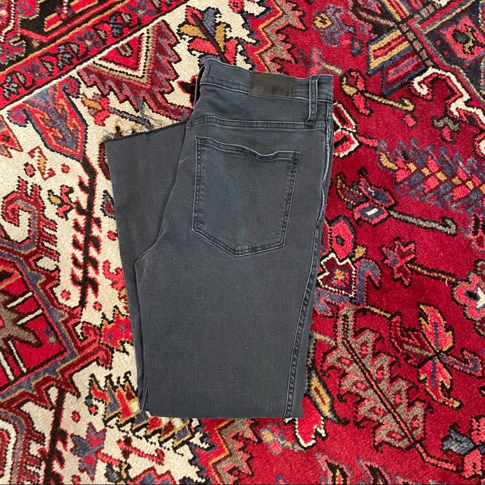 Madewell Stovepipe Cropped Jeans